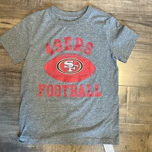 SF 49ers T shirt size 6/7